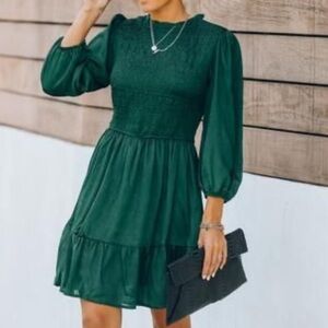 Emerald Green Dress